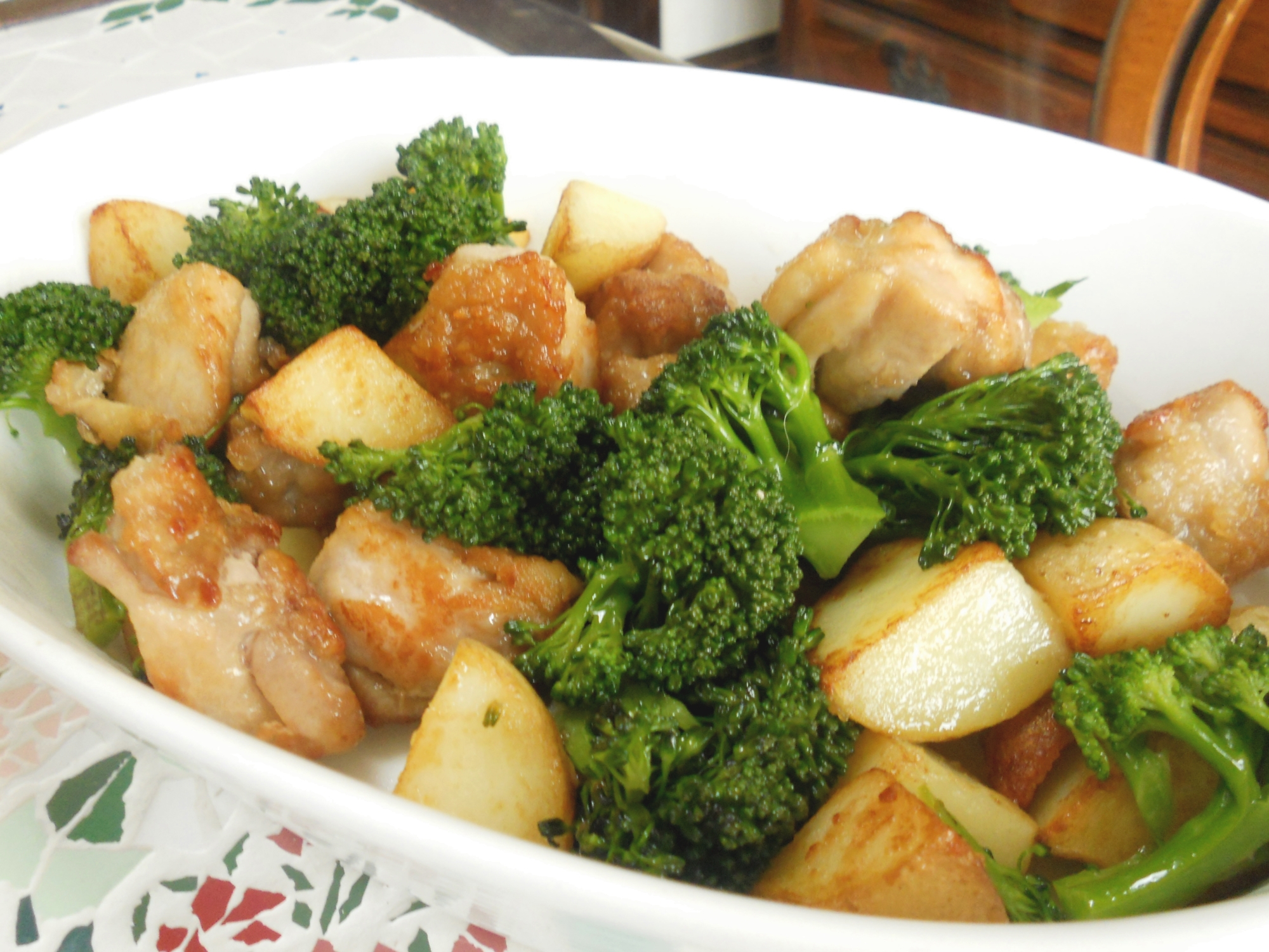 皮ごと新じゃが鶏肉ブロッコリ レシピ 作り方 By お茶丸 楽天レシピ 皮ごと新じゃが鶏肉ブロッコリ レシピ 作り方 By お茶丸 楽天レシピ