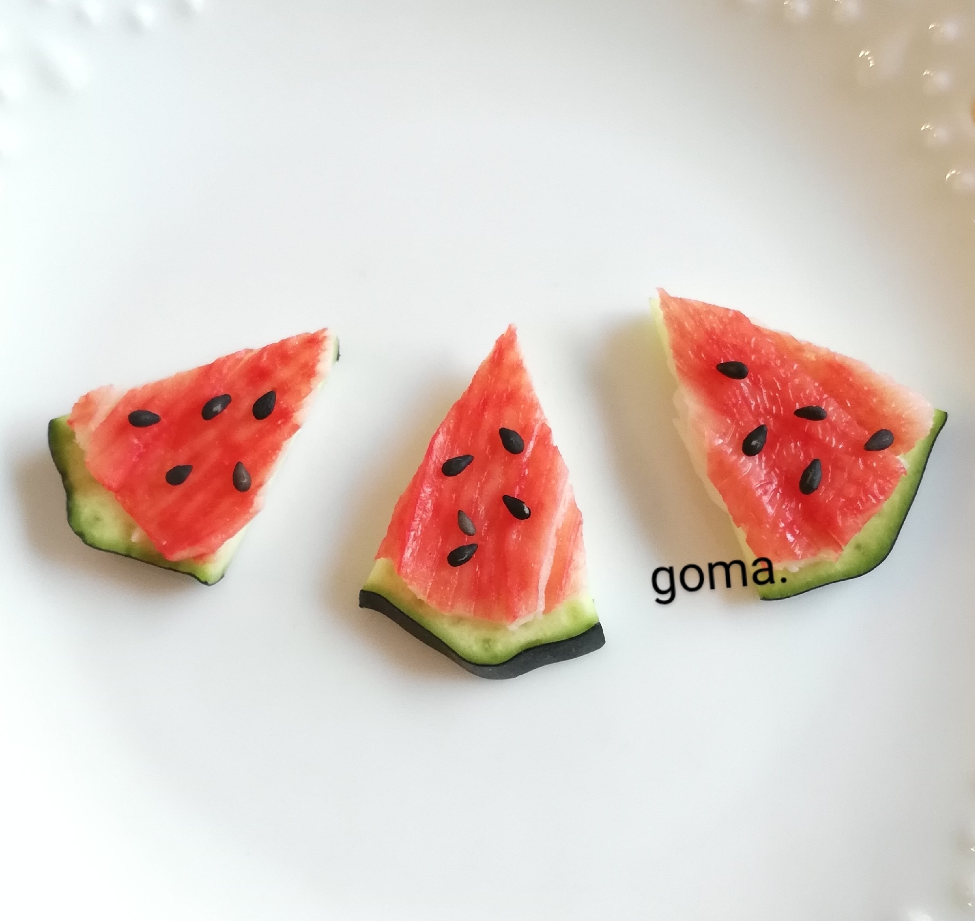 キャラ弁・スイカ