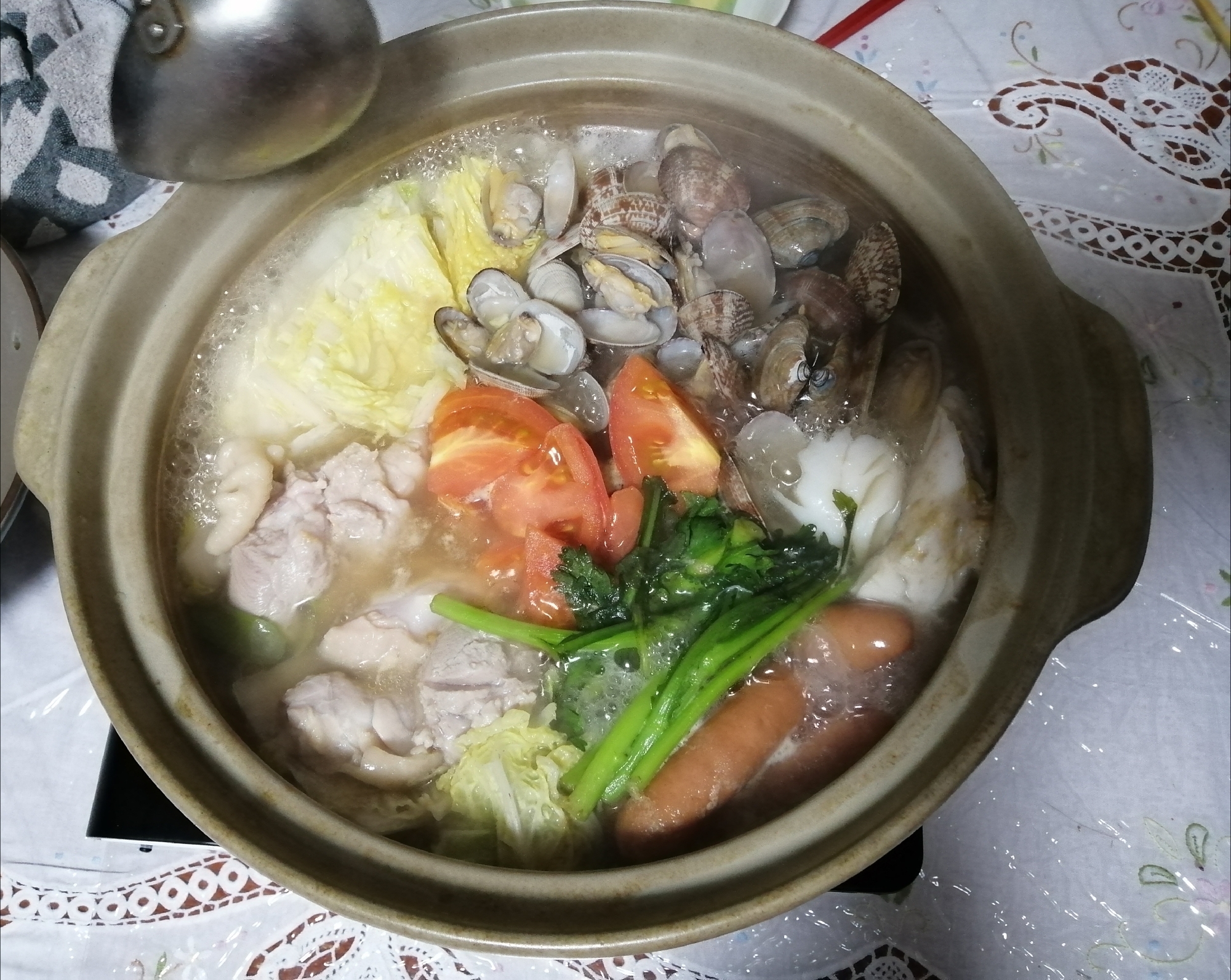 鍋キューブ簡単海鮮鍋 レシピ 作り方 By ふみふみこ 楽天レシピ