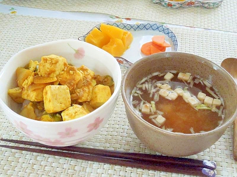 白かぼちゃのはちみつしょうゆ煮