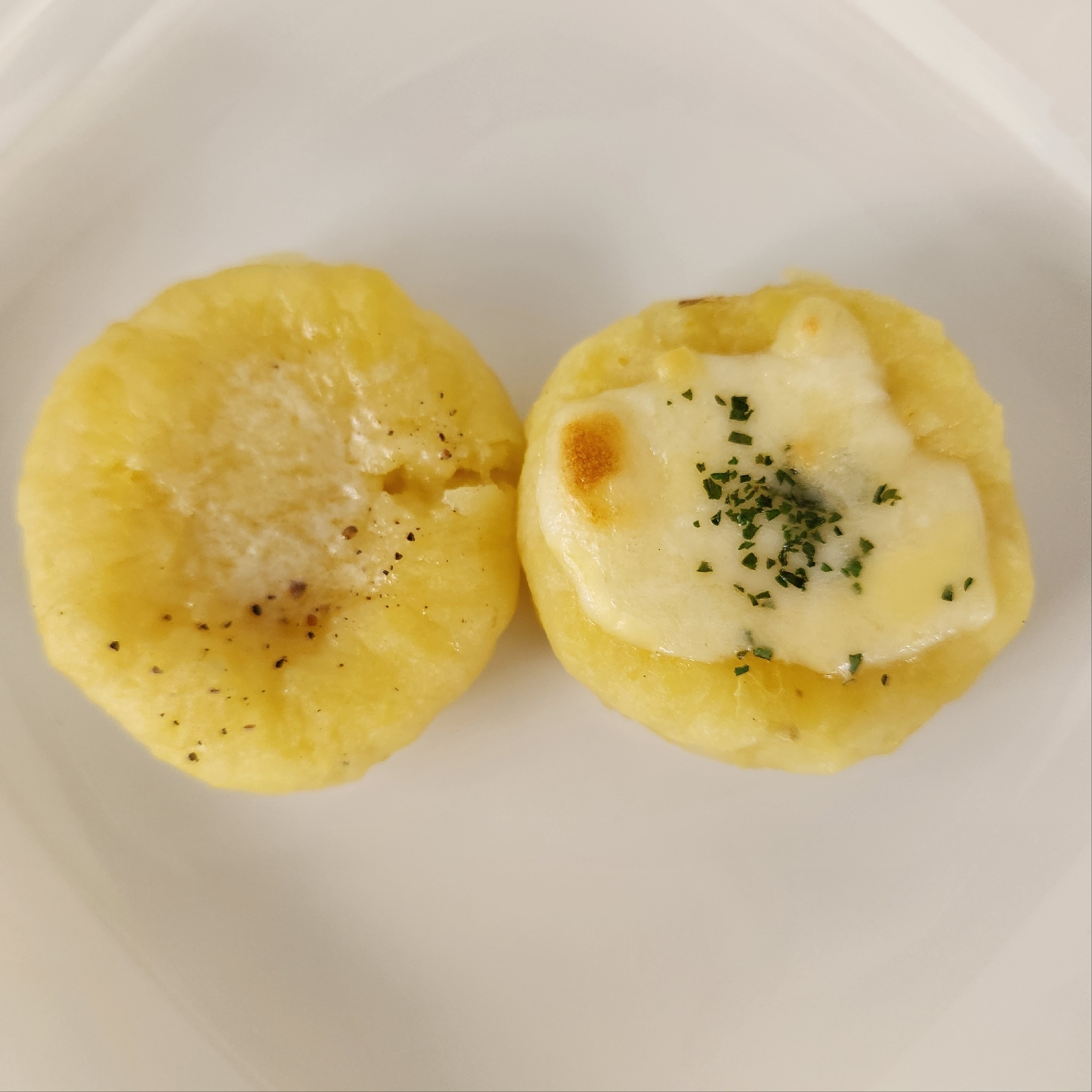 ジャガバターとシンプルチーズのお焼き