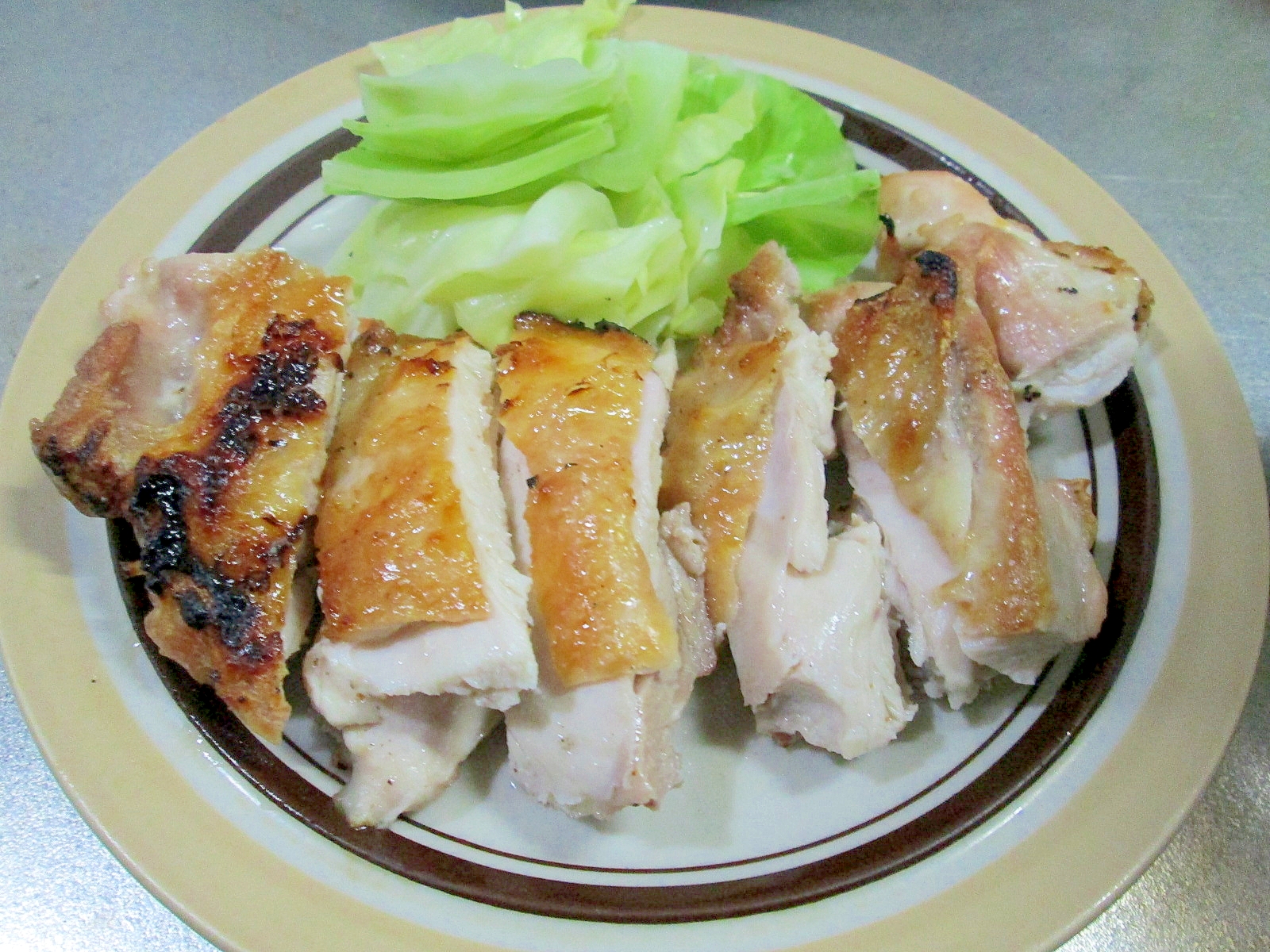 グリルでヘルシー 鶏もも肉の焼き物 レシピ 作り方 By カゲジジ 楽天レシピ