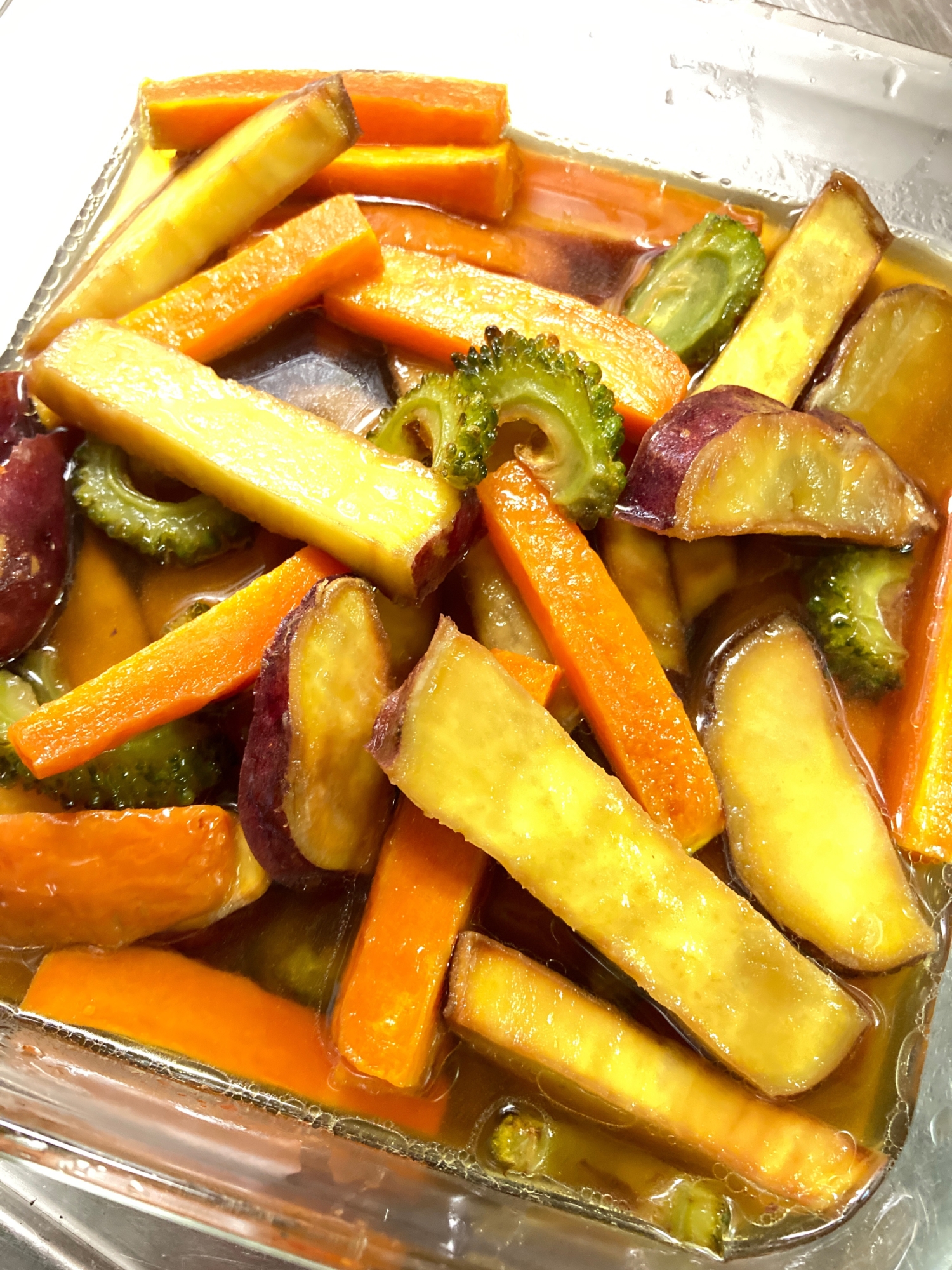 さつまいもの揚げ浸し レシピ・作り方 By Rosa｜楽天レシピ