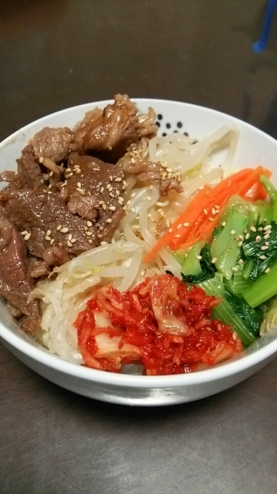 栄養満点☆ビビンバ丼