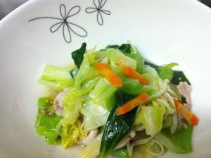 キャベツで八宝菜風☆