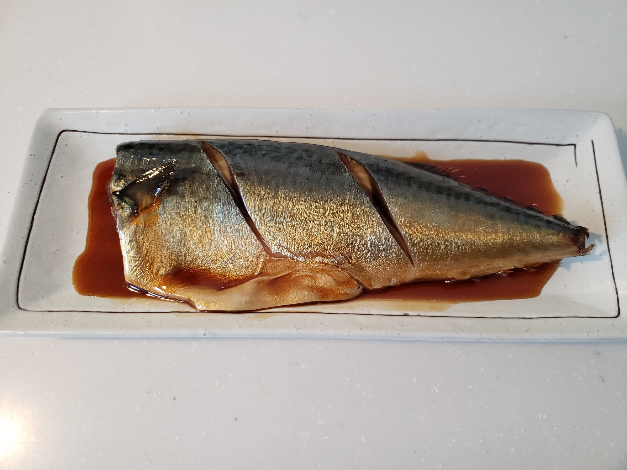 砂糖不使用!さばの煮付け