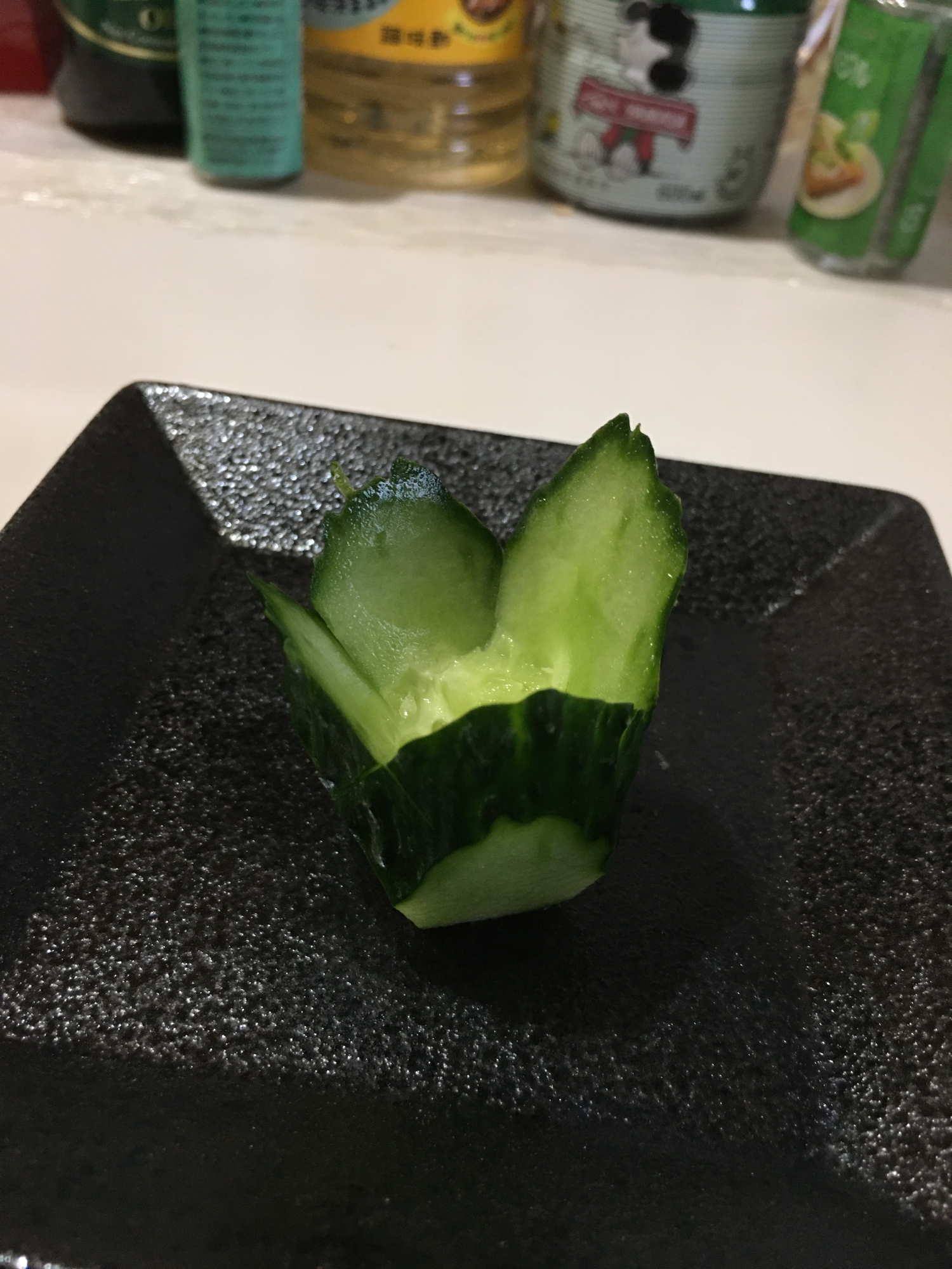 きゅうりの飾り切り 器 レシピ 作り方 By ジャック777 楽天レシピ きゅうりの飾り切り 器 レシピ 作り方 By ジャック777 楽天レシピ