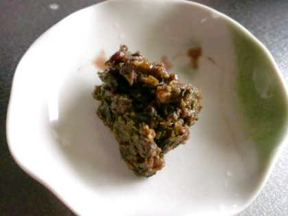 レシピ、ありがとうございました。

天ぷらにした残りで作ったので少量でしたが、おいしくできました。