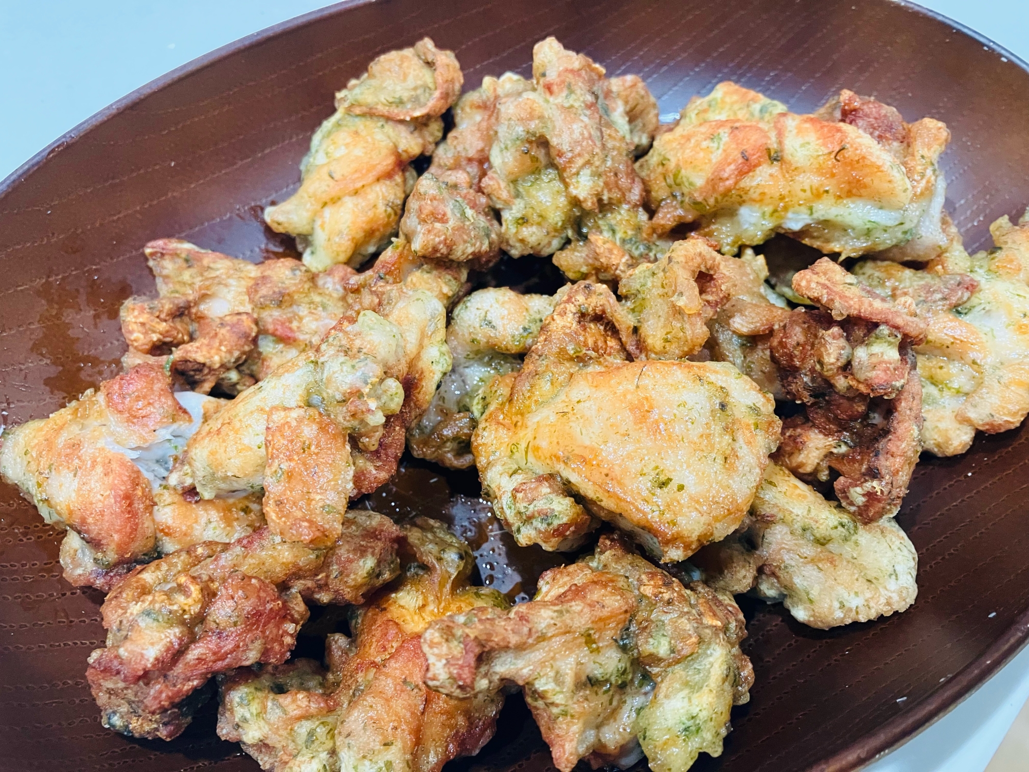 簡単揚げ焼き！のり塩唐揚げ