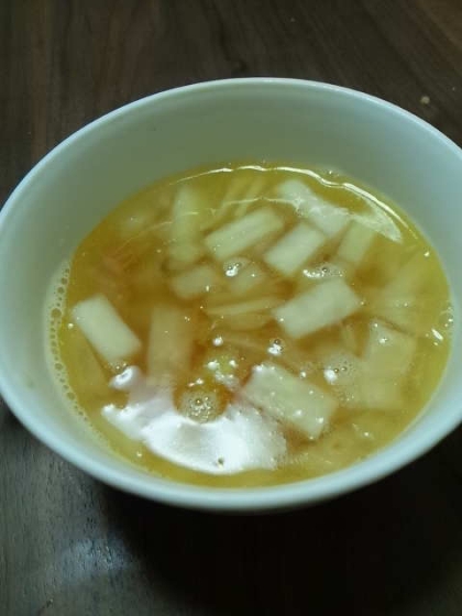 寒くなると野菜たっぷりのスープがおいしくなりますね。みじん切りで時短、アレンジがきくのもよいですね。
ごちそうさまでした