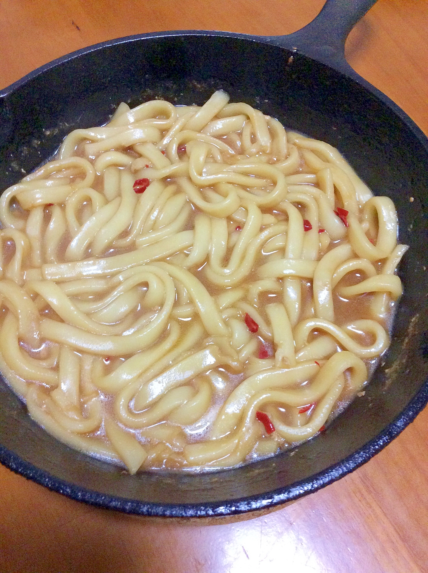 酢醤油うどん