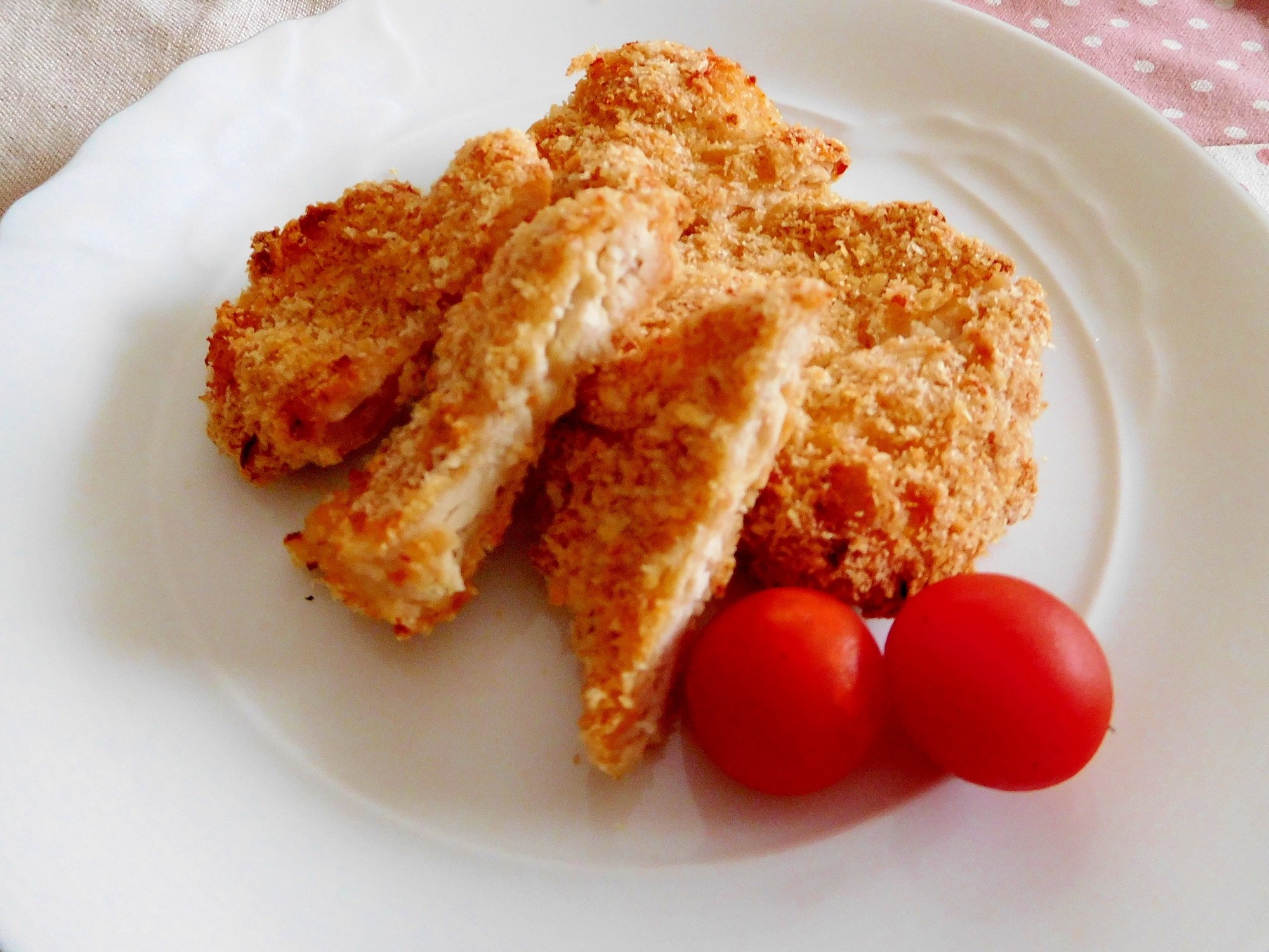 ミラノ風チキンカツ