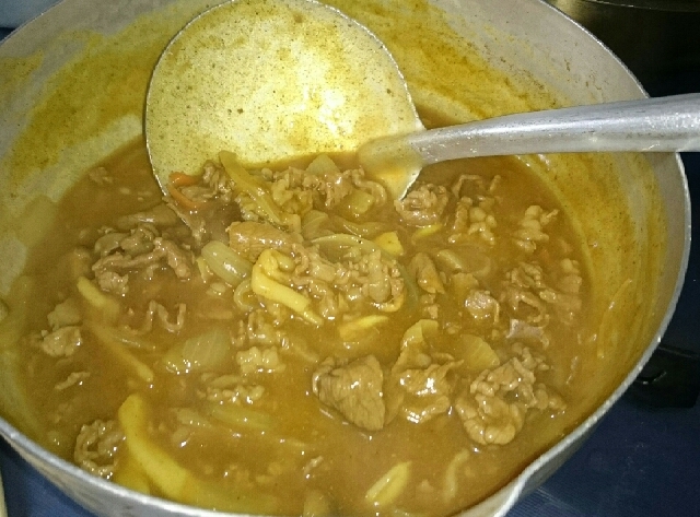 一度に牛丼&カレー☆