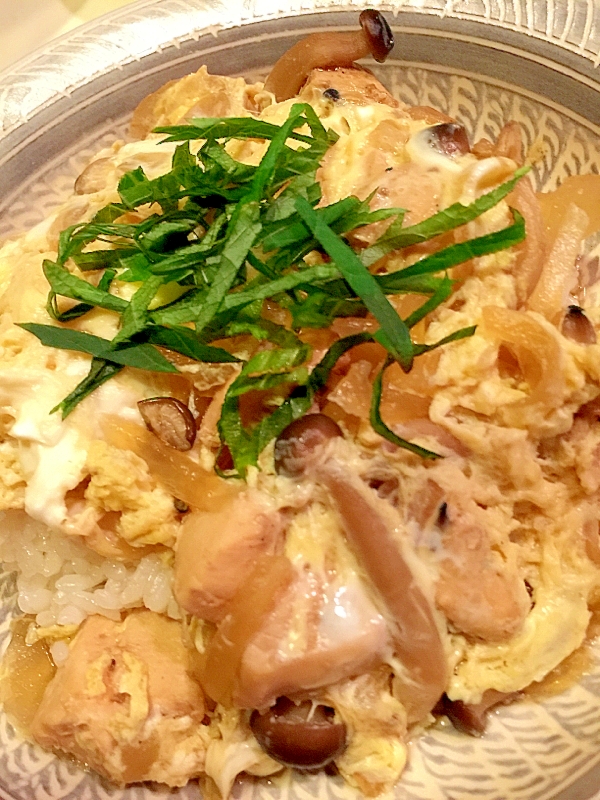 ストウブでやわらか！ささみの親子丼 ☆チョッキング