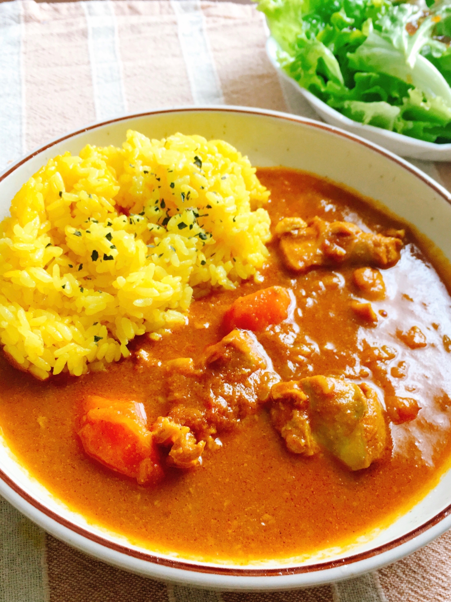 トマト農家が作る☆トマトとチキンのスパイスカレー