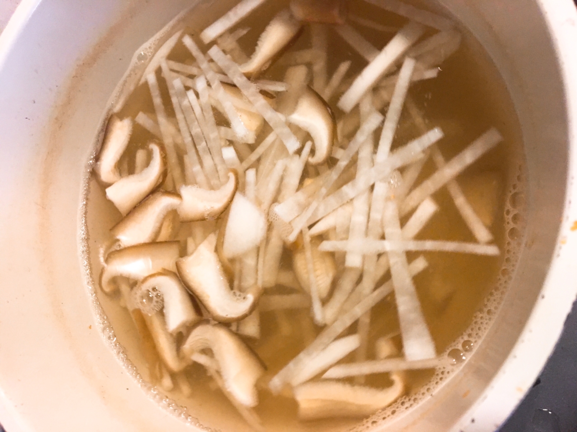 正しい大根の味噌汁の作り方