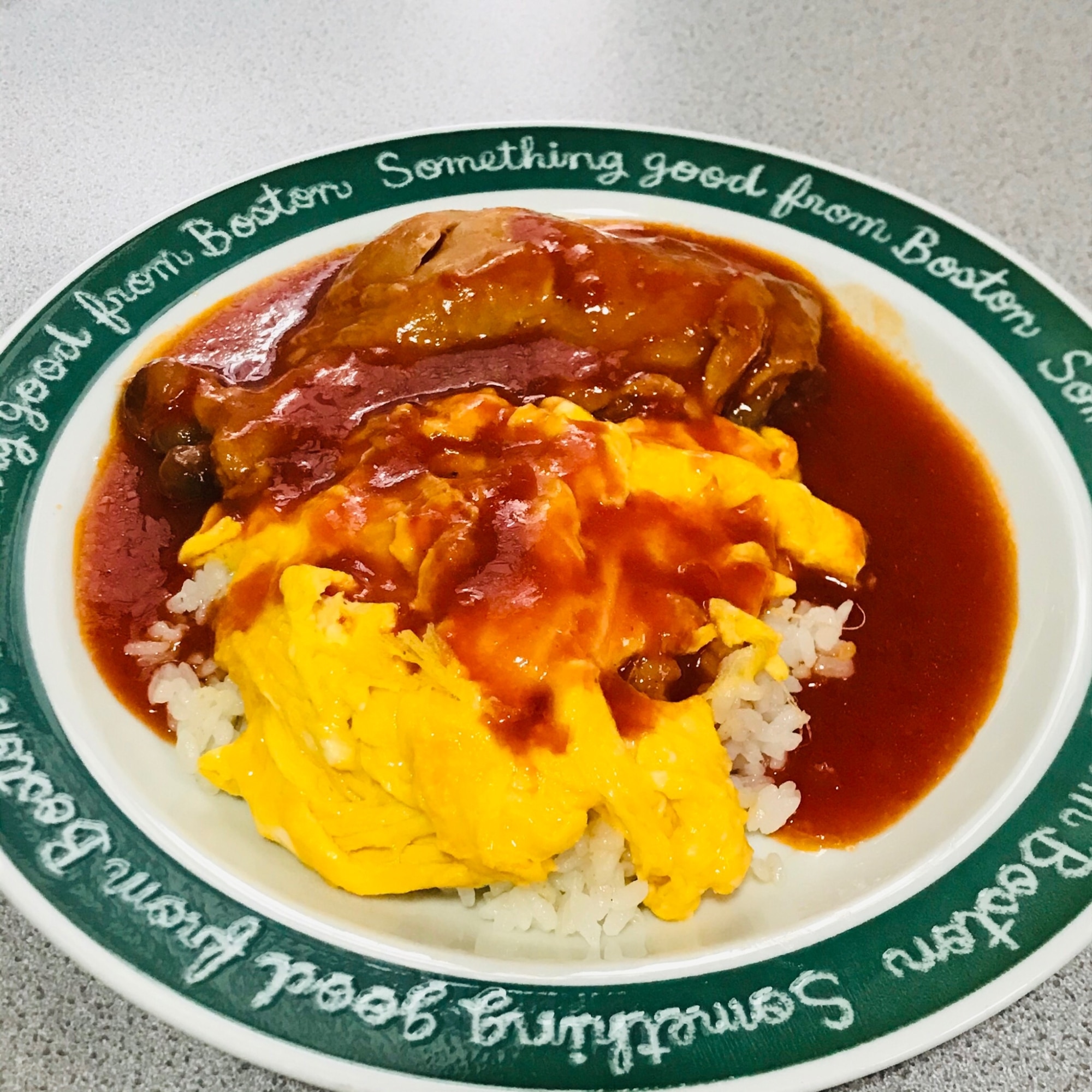 業務スーパーの チキンのトマト煮 利用のオムライス レシピ 作り方 By N0nc0r0 楽天レシピ