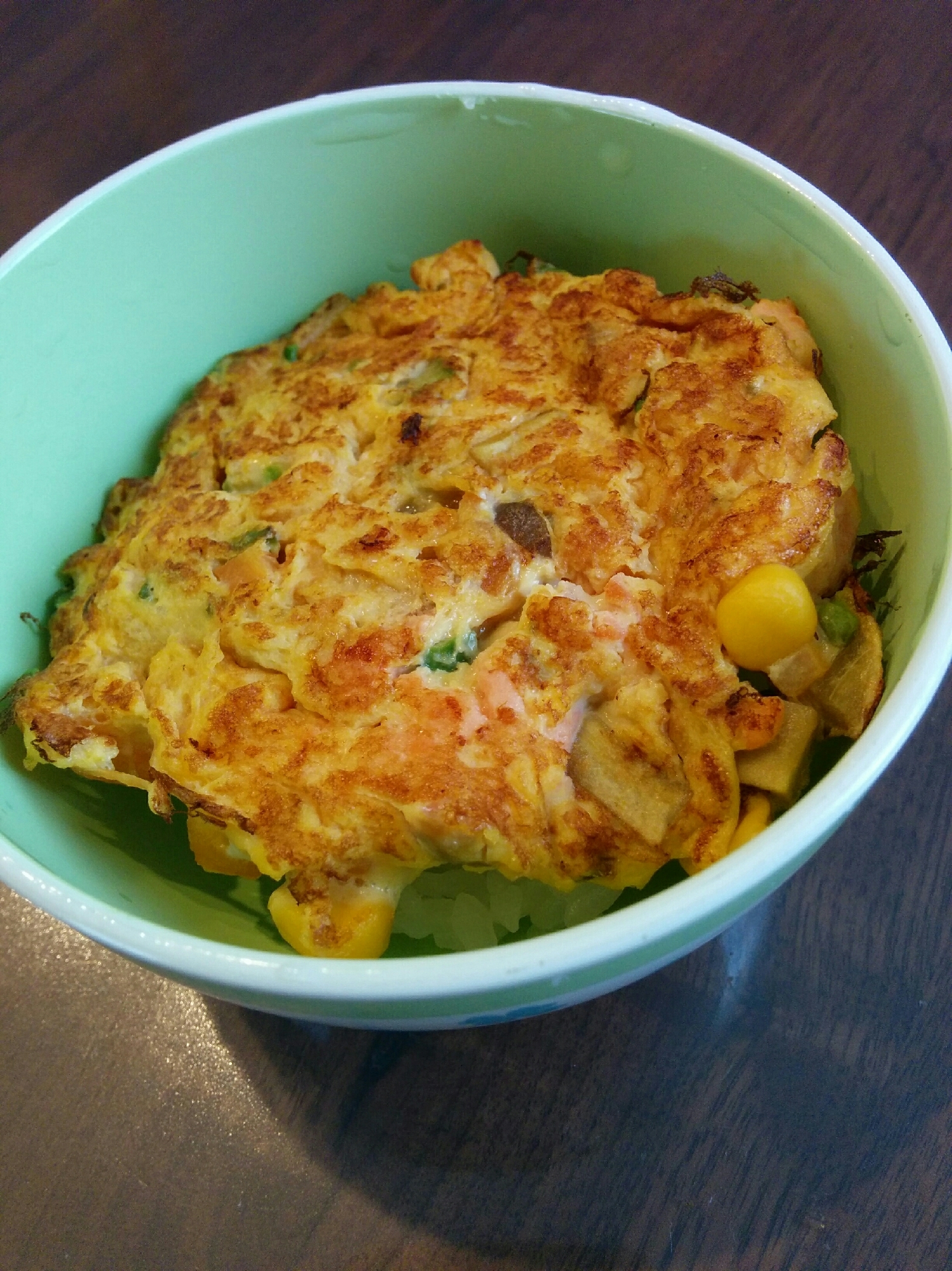 具だくさんたまご丼【離乳食、幼児食に】