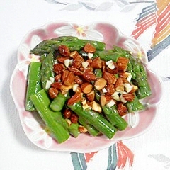 アスパラのアーモンドオイル和え レシピ 作り方 By 2727椿 楽天レシピ アスパラのアーモンドオイル和え レシピ 作り方 By 2727椿 楽天レシピ