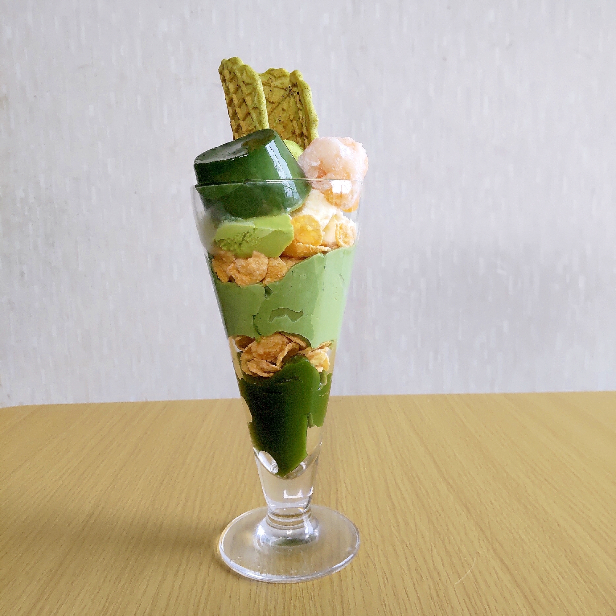 ホワイトデーの抹茶パフェ2025