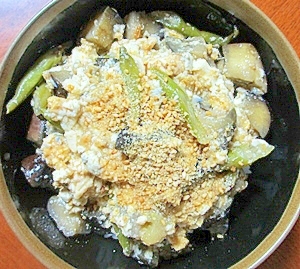 もっと食べたくなる！味噌味マーボ茄子丼