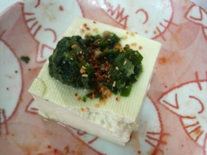 ✦一味ぽん酢✦冷奴