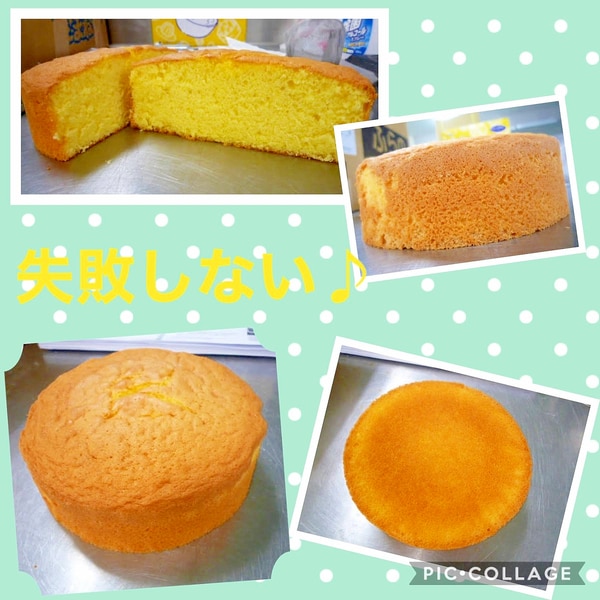 材料4つ 100 成功 スポンジケーキ レシピ 作り方 By Hanamaruベーカリー 楽天レシピ 材料4つ 100 成功 スポンジケーキ レシピ 作り方 By Hanamaruベーカリー 楽天レシピ