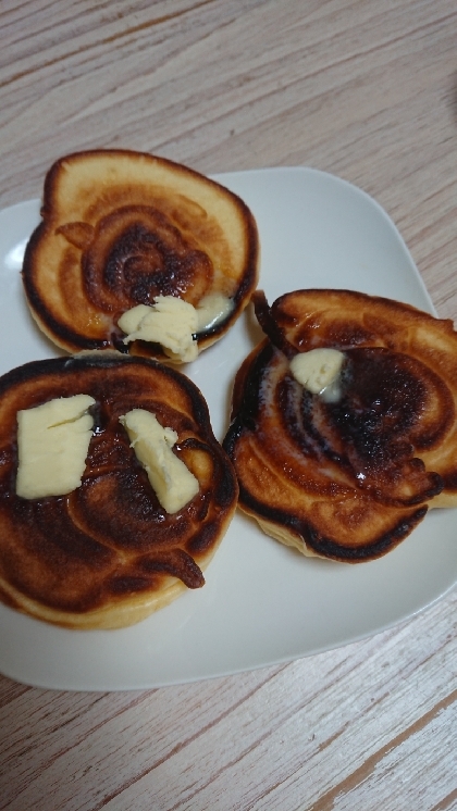 焼き過ぎてしまいましたがおいしく出来ました(*^-^*)