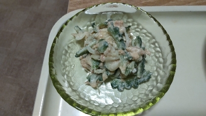 箸が止まらない！ゴーヤとツナのサラダ