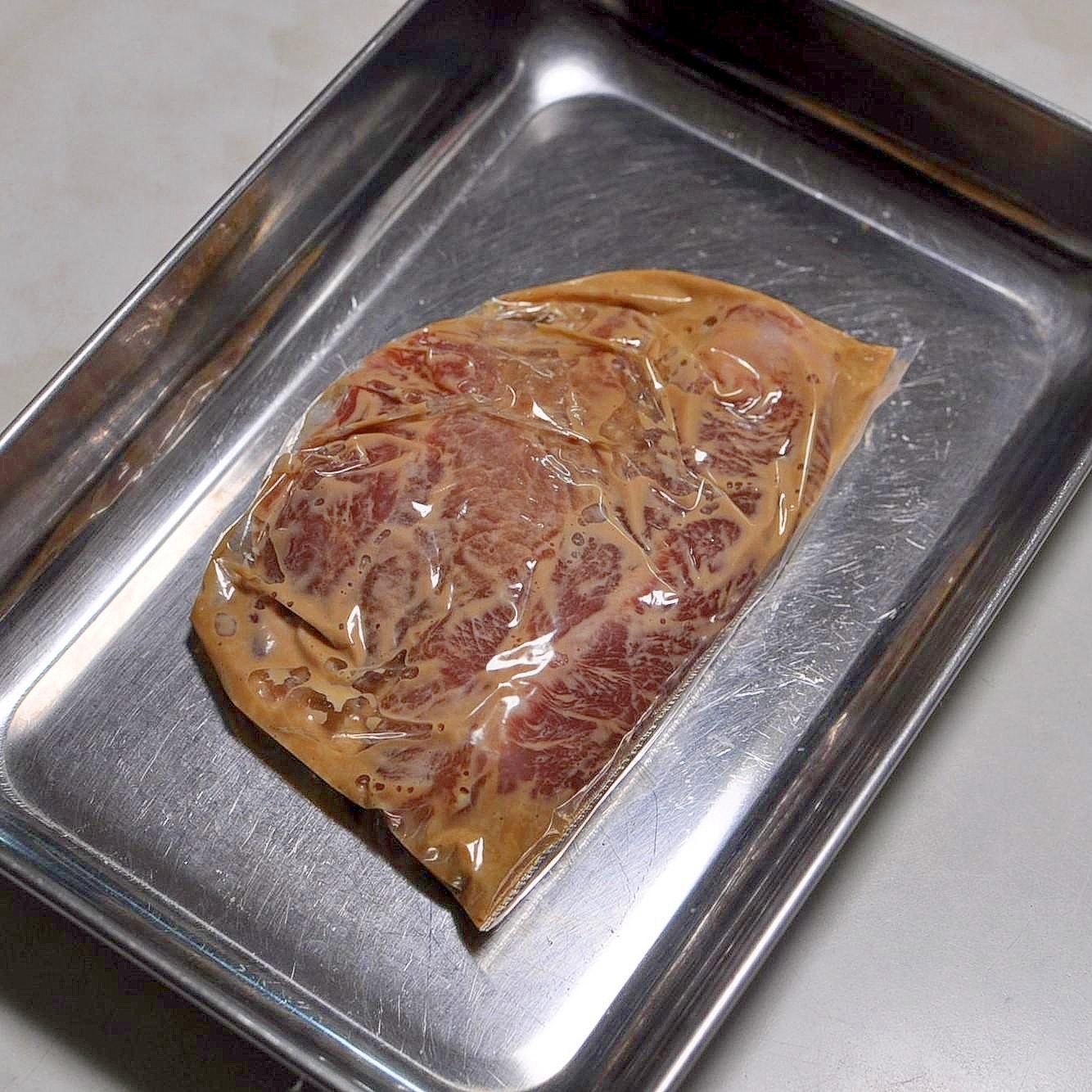 下味冷凍◇豚ロース厚切り肉　コクまろマヨポーク