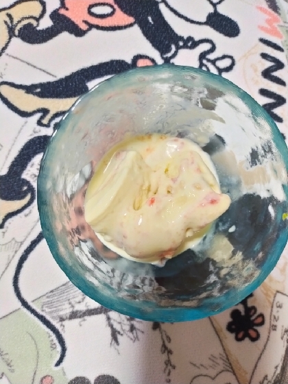苺ジャムで作る☆ストロベリーアイスクリーム