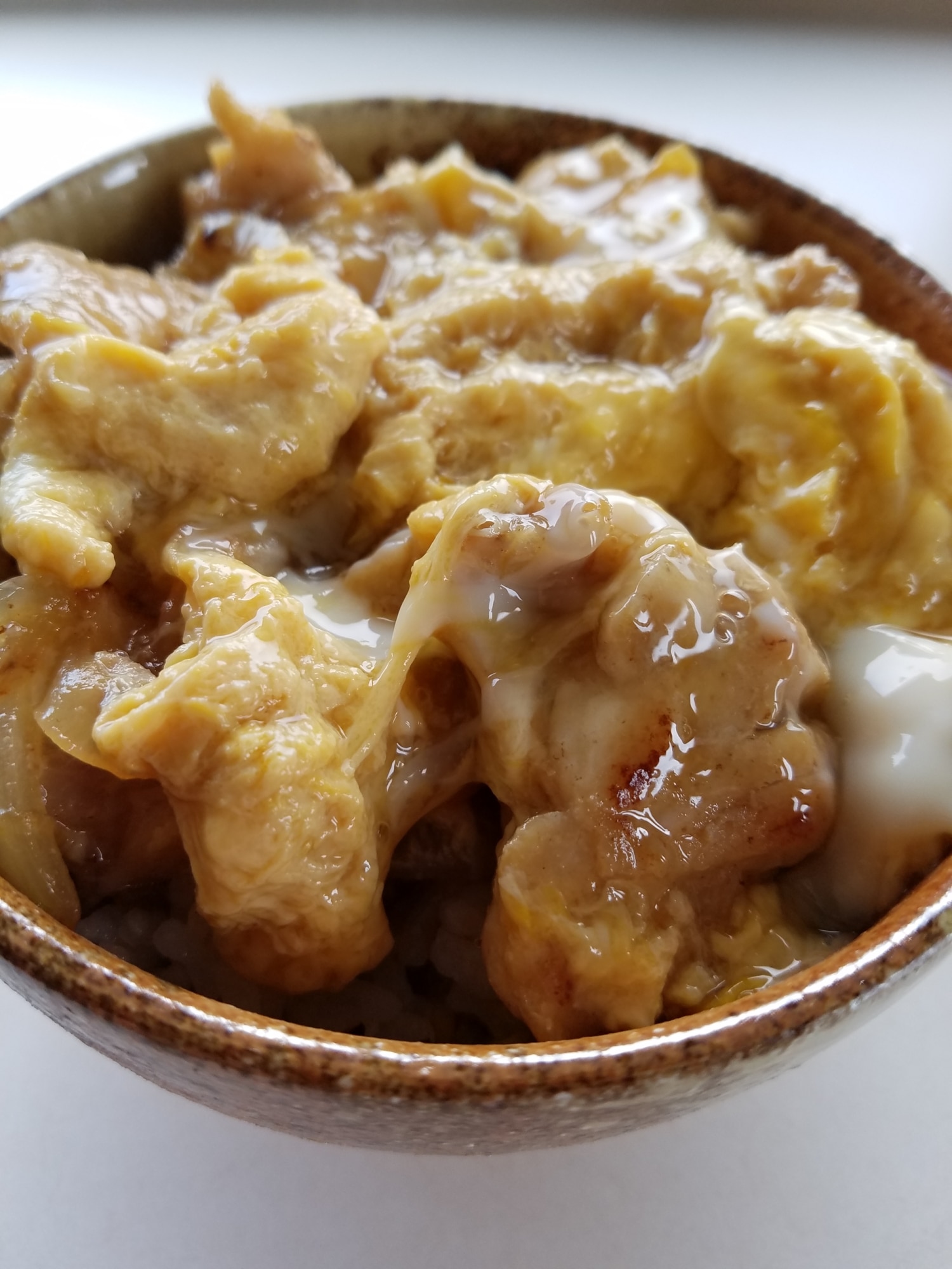 つゆだくがやっぱり美味しい　親子丼