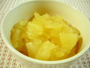 電子レンジで!簡単リンゴジャム