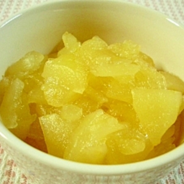 電子レンジで 簡単リンゴジャム レシピ 作り方 By エゾモモンガさん 楽天レシピ 電子レンジで 簡単リンゴジャム レシピ 作り方 By エゾモモンガさん 楽天レシピ