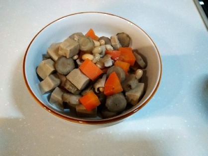 高野豆腐入り♪ 常備したい我が家の五目豆