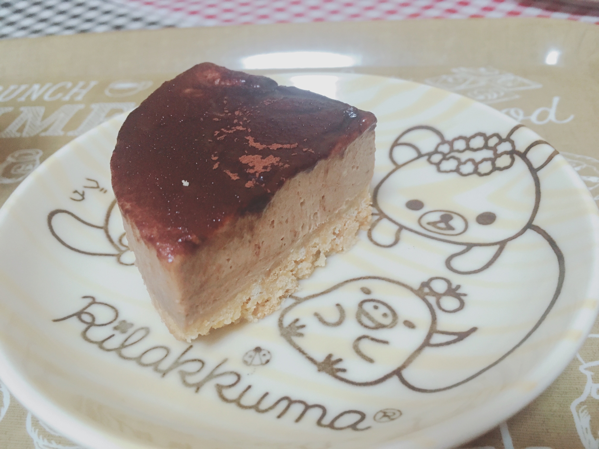とろっとチョコレアチーズケーキ レシピ 作り方 By Miho 楽天レシピ