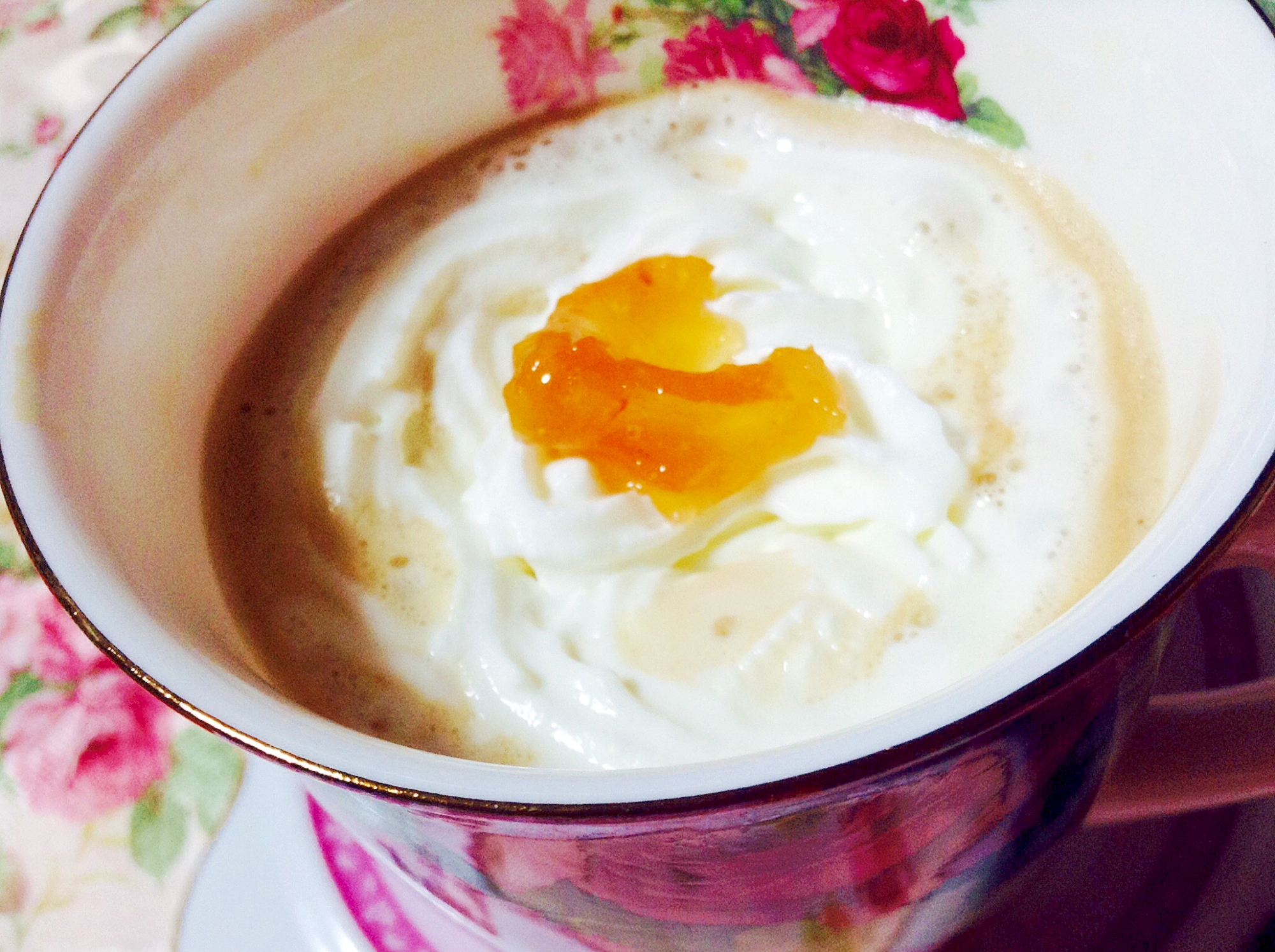 お家でカフェ気分♡柚子茶ウインナー珈琲