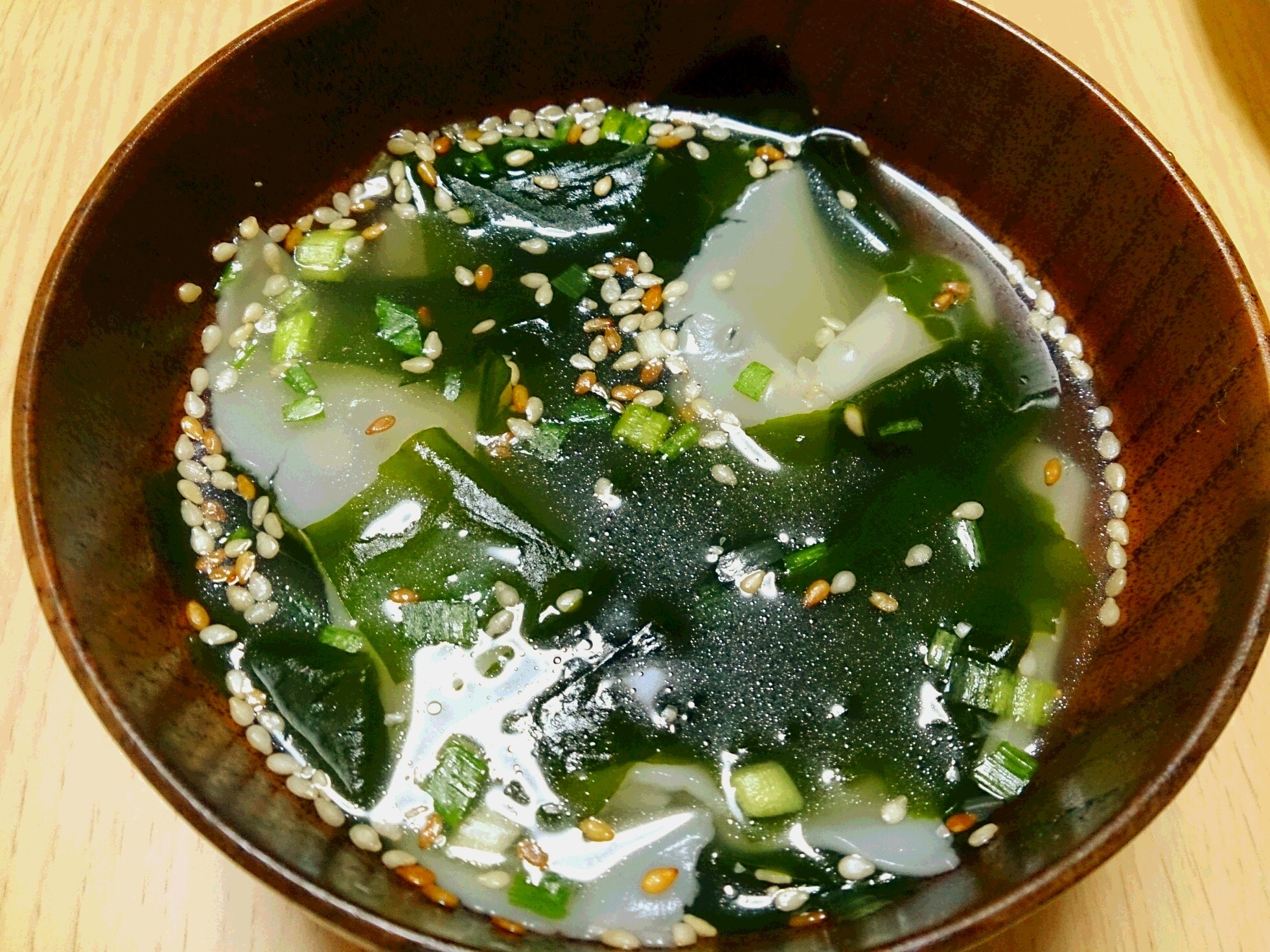 簡単ワンタン中華スープ★餃子の皮アレンジ レシピ・作り方 by kurage* - 楽天レシピ