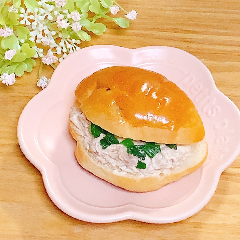 ツナマヨ&ねぎ♪サンド