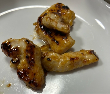 鶏胸肉で簡単♪手羽風揚げない甘辛照焼チキンお弁当に