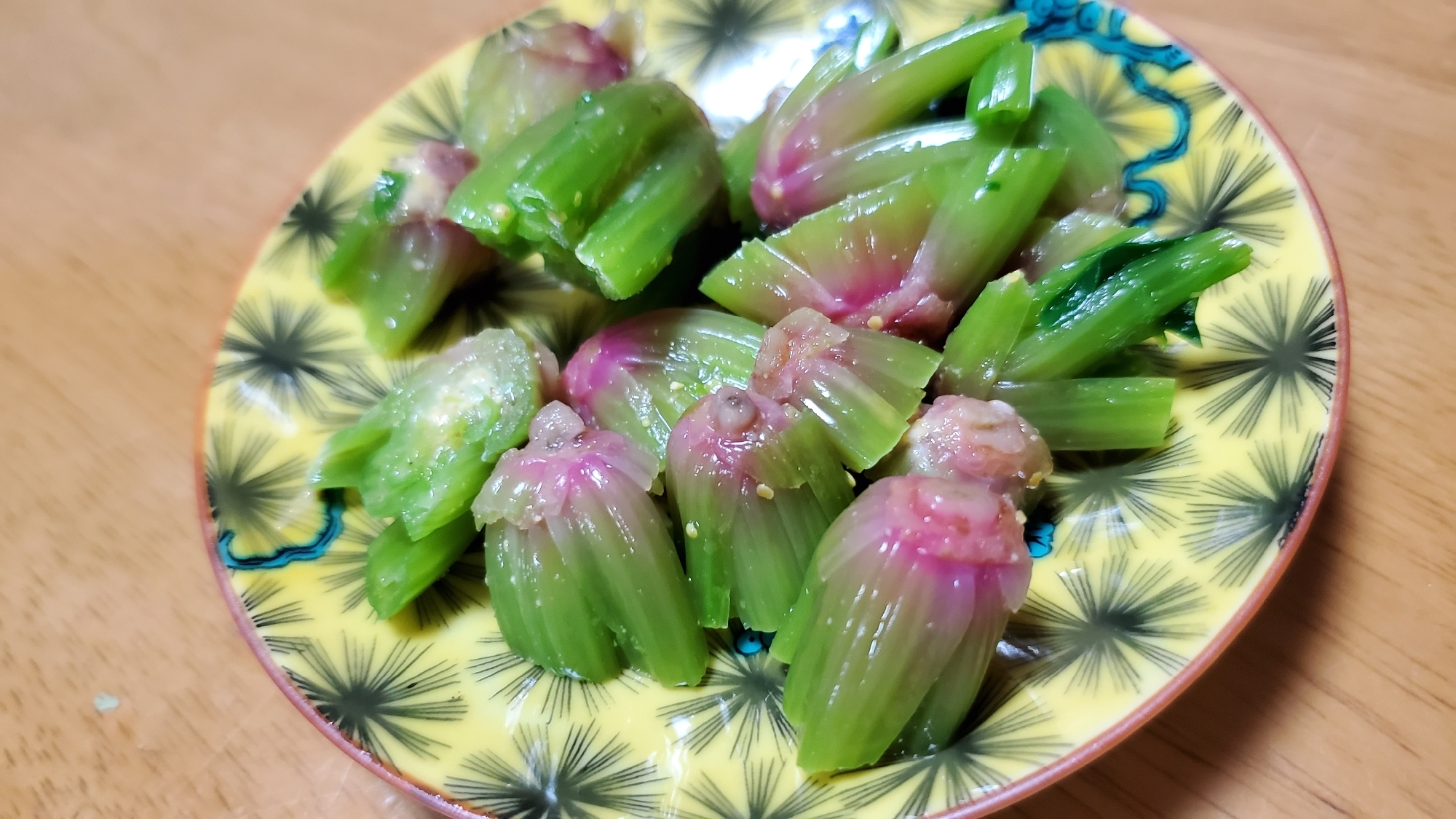 ほうれん草の茎の辛子醤油和え レシピ 作り方 By たねがしま 楽天レシピ