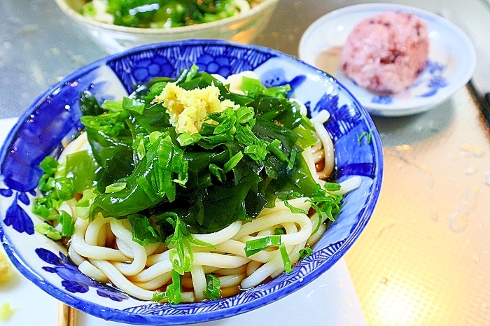 ぶっかけ若芽うどん