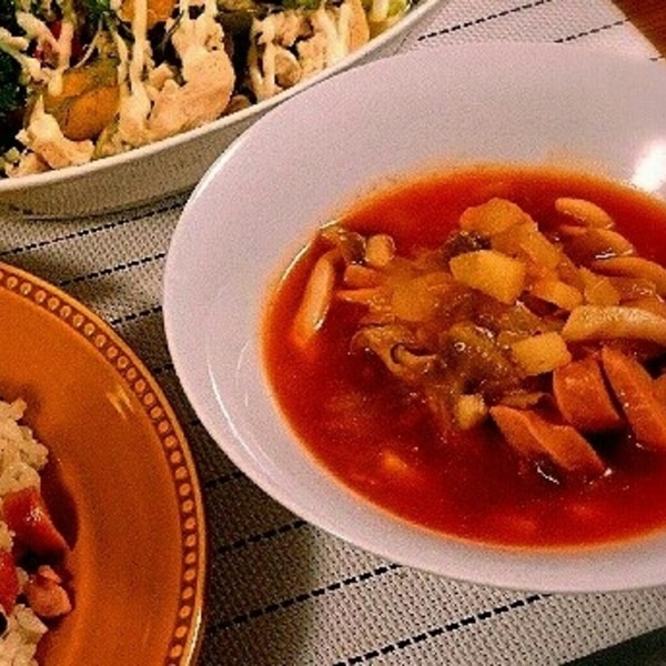 トマトジュースで簡単 おかずミネストローネ レシピ 作り方 By くり27 楽天レシピ トマトジュースで簡単 おかずミネストローネ レシピ 作り方 By くり27 楽天レシピ