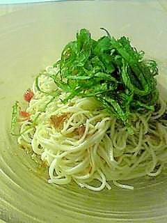 初夏に★さっぱりと梅～そうめん♪