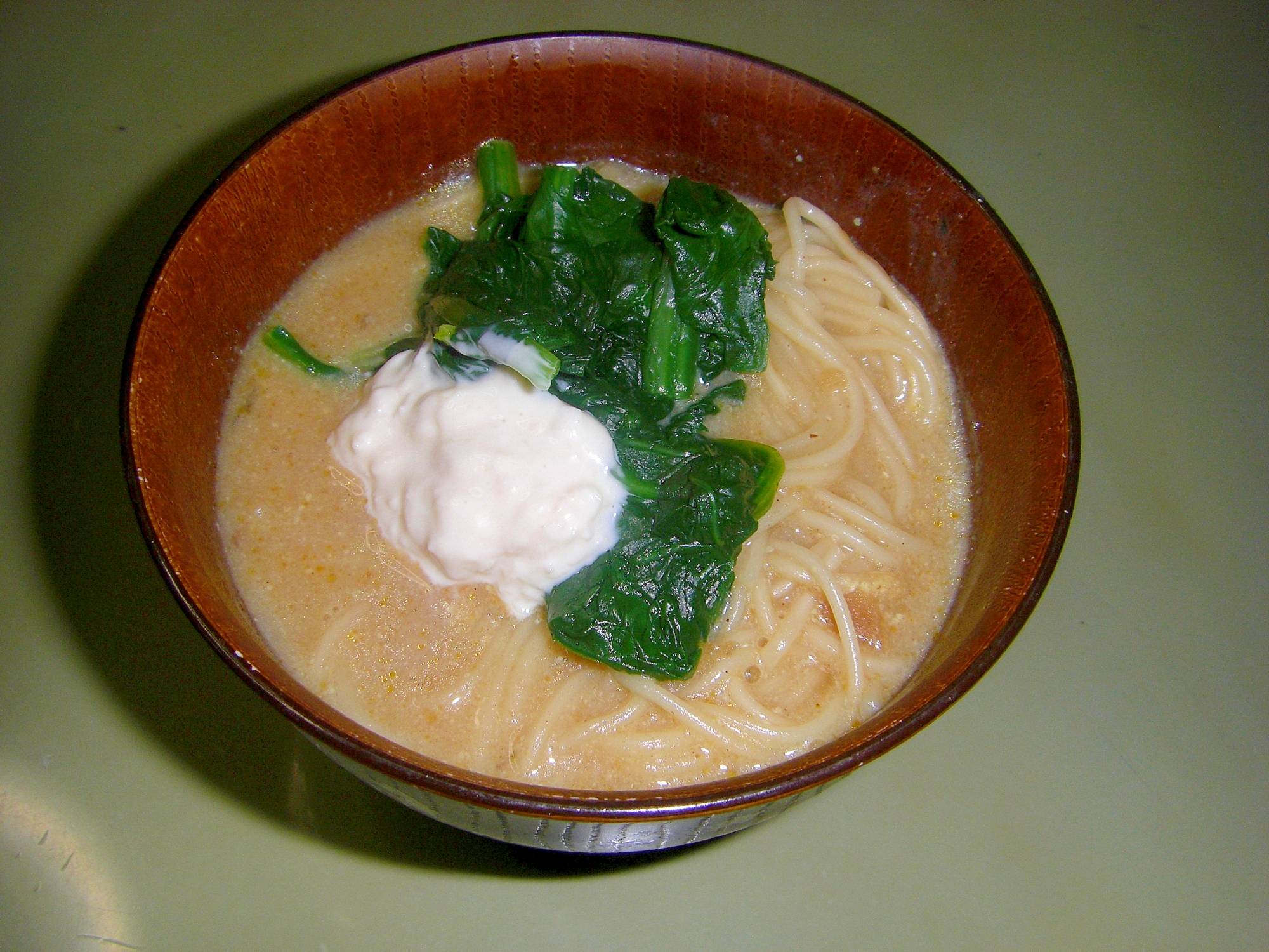 ミルキーカレーにゅうめん