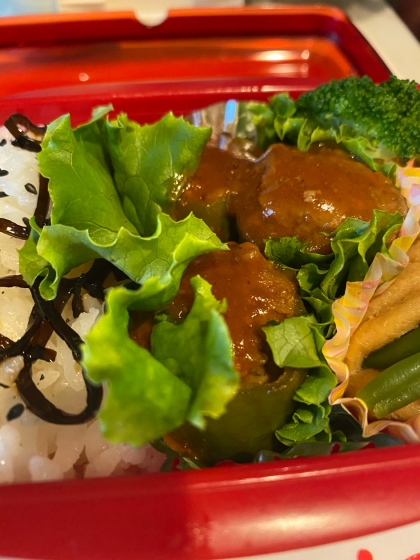 お弁当に★小さなピーマンの肉詰め