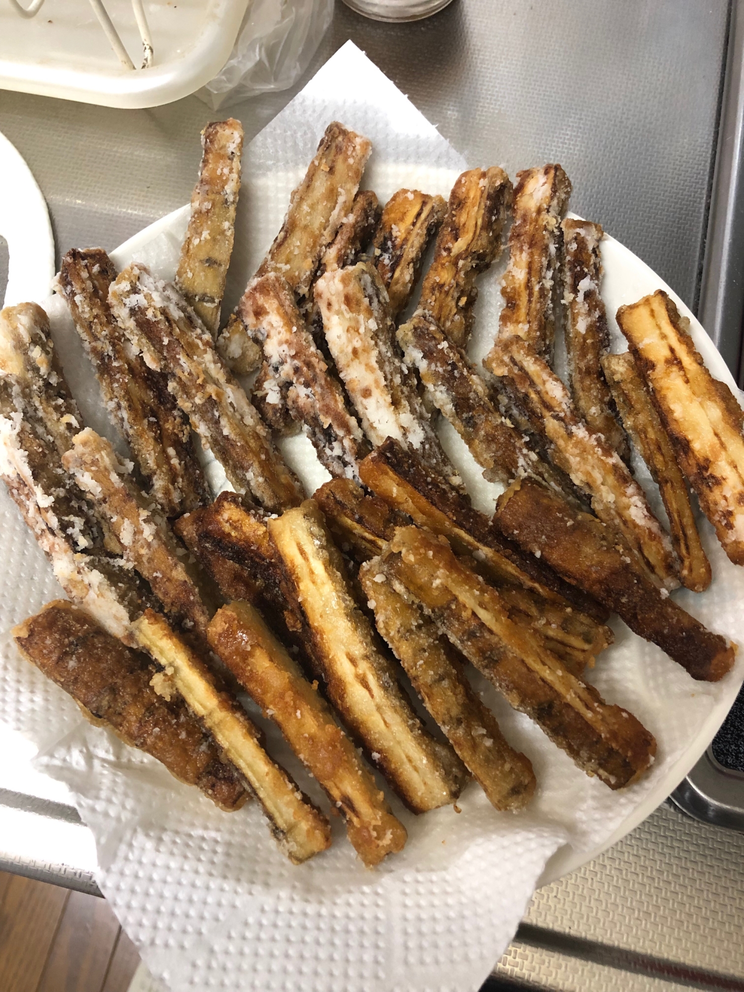 和田ごぼうの唐揚げ