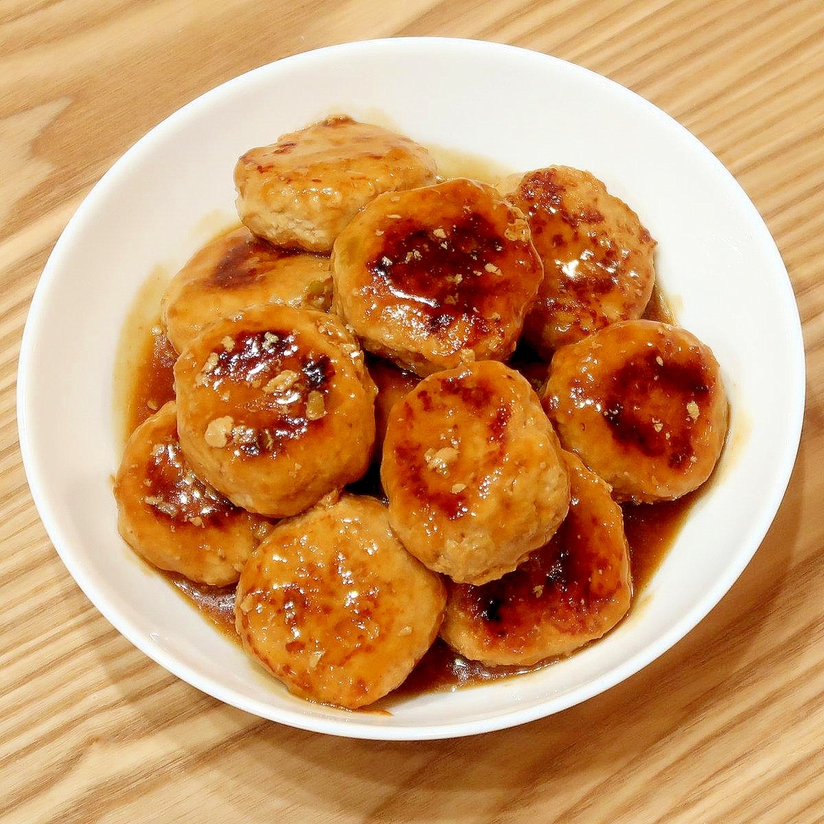 生姜弾ける鶏豚つくね☆冷凍可能★減塩志向