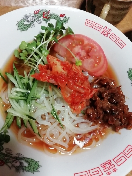 暑い日にぴったり！盛岡冷麺風そうめん