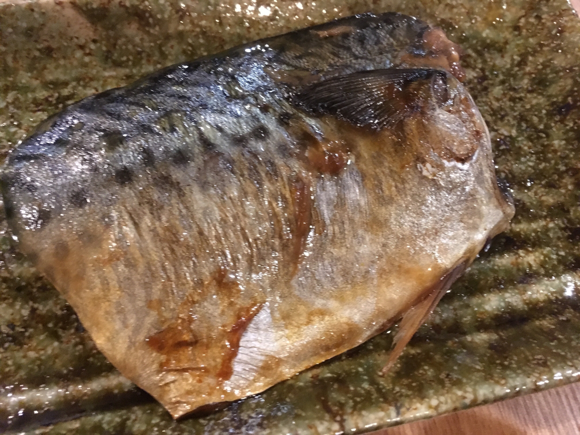 サバの山椒照り焼き